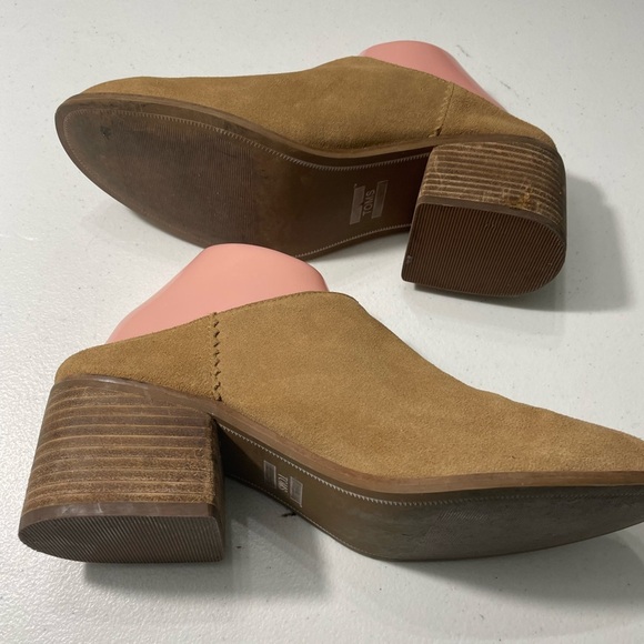 Toms Tan Ankle Booties Size  W10 SB-AN - Picture 9 of 16